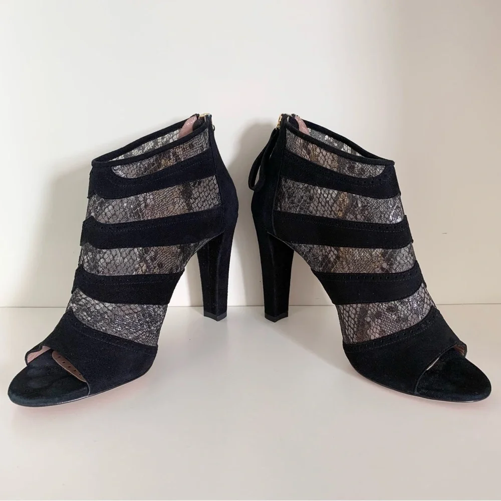 Jean-Michel Cazabat lace Oxford booties